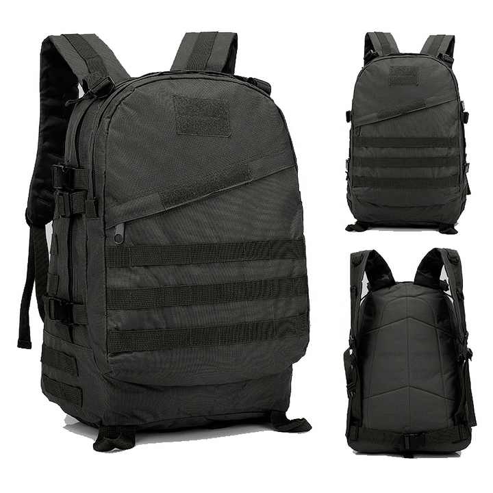 Black Backpack Custom Made Tactical Fitness Outdoor Travel1000 Denier Nylon Tactical Backpack Outdoor Adventure Storage Capacity