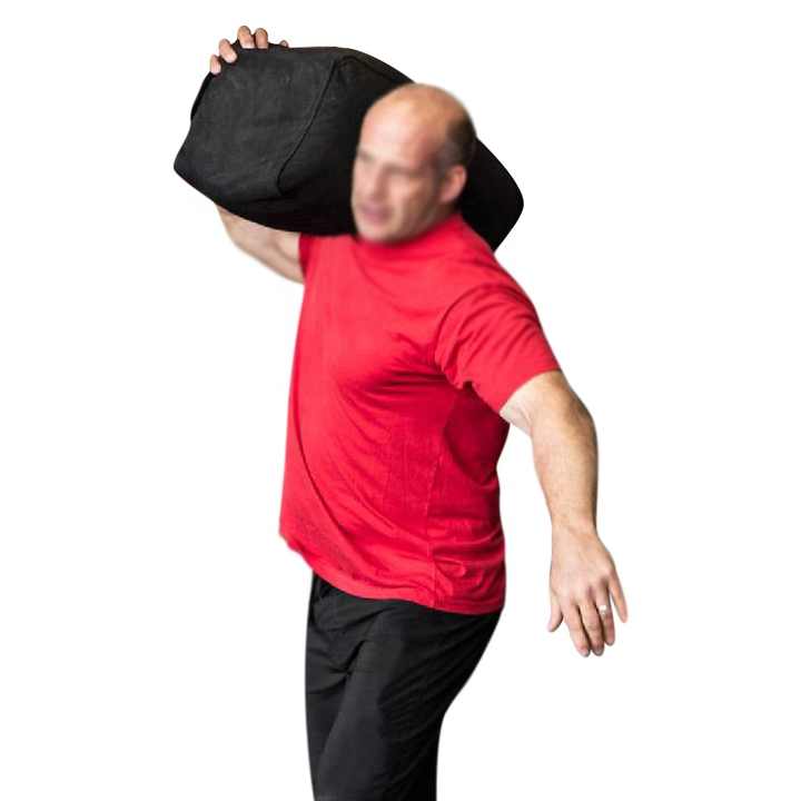 Strong Man Fitness Weighted Block Sandbags Heavy Duty Sandbags for Training Rugged Nylon Straps with hand carry