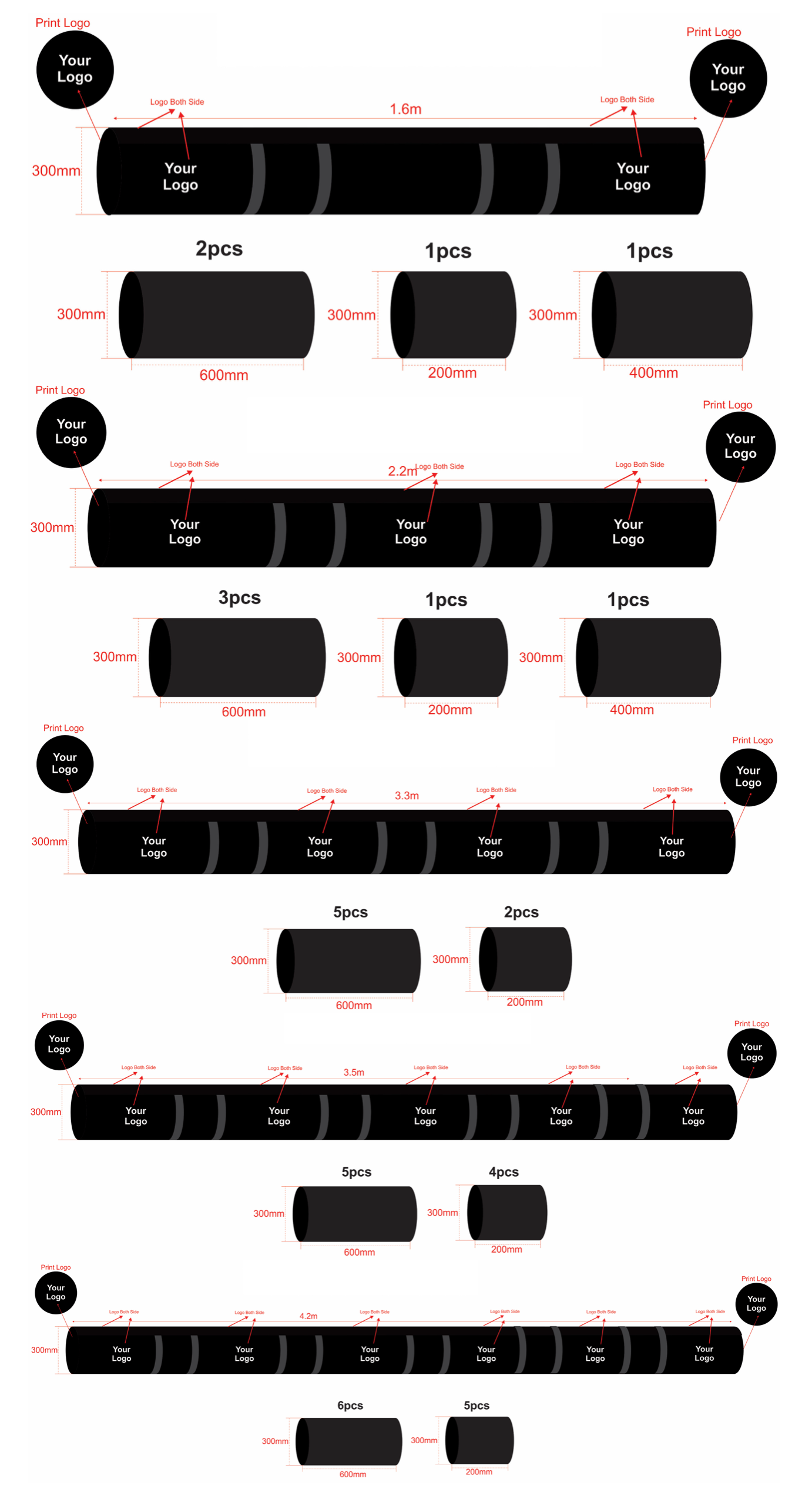 Custom 5 Person Worm - Never Stop Grindin