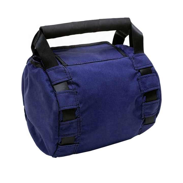 Strongman throw sandbag
