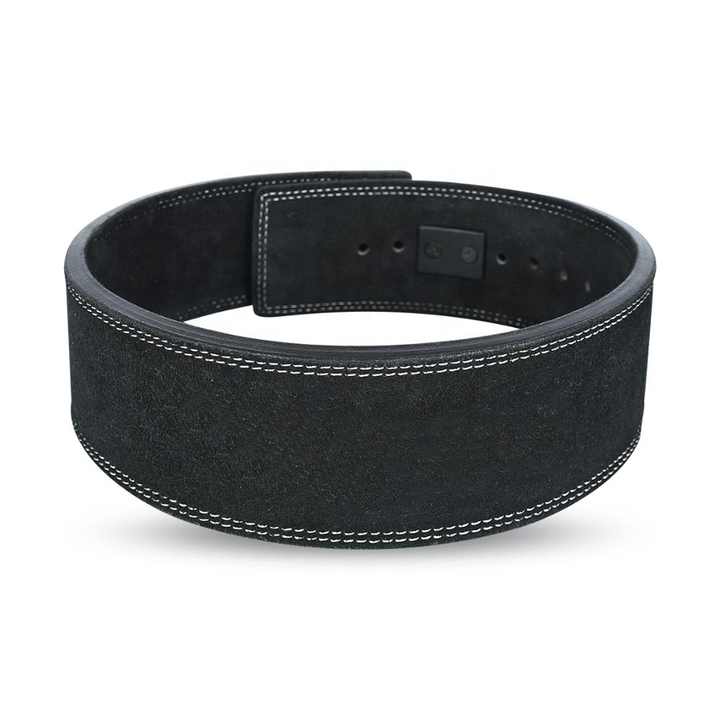 Heavy powerlifting gym workout bodybuilding leather lever belt